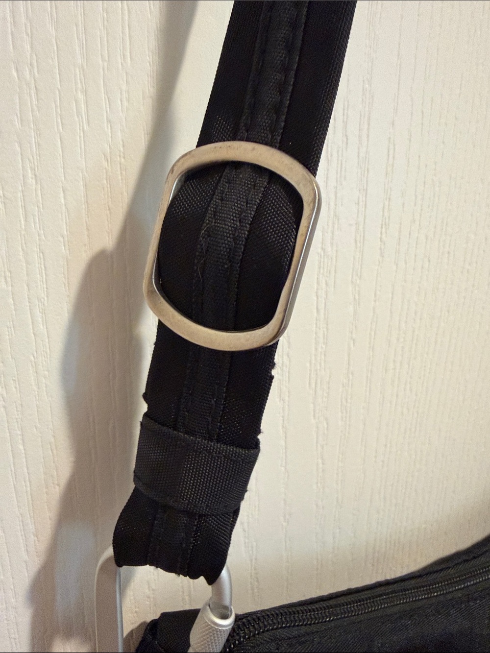 Travelon Black Nylon Crossbody Bag with Adjustable Strap - Picture 8 of 16